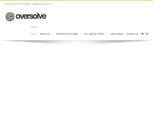 Tablet Screenshot of oversolve.co.uk